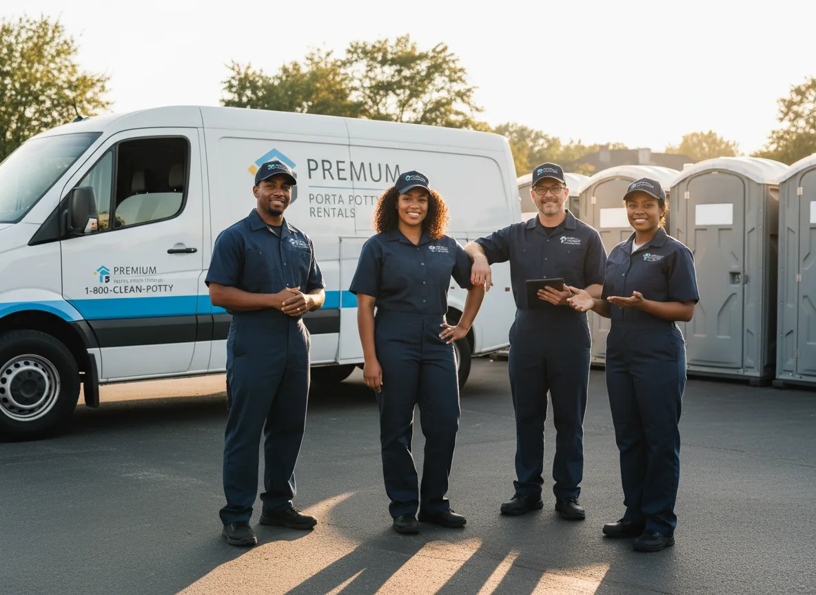VIP Portable Toilets company in New Canton, VA